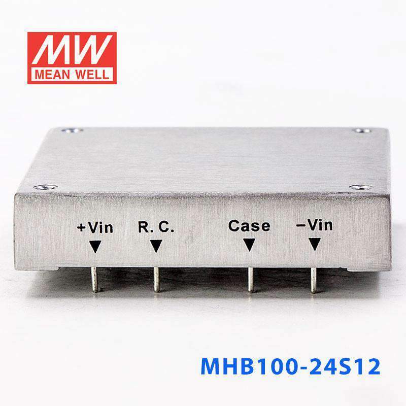 Mean Well MHB100-24S12 DC-DC Converter - 100W - 18~36V in 12V out 8.3A - PHOTO 3