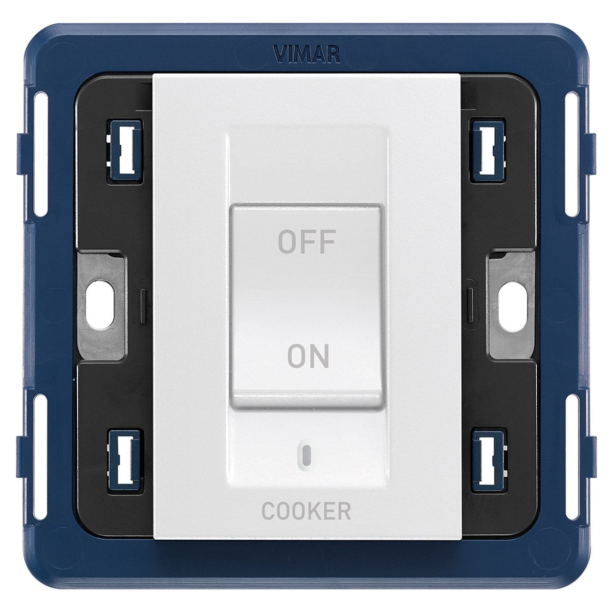 Arke 2P 45A 1-Way Cooker Switch 3M White