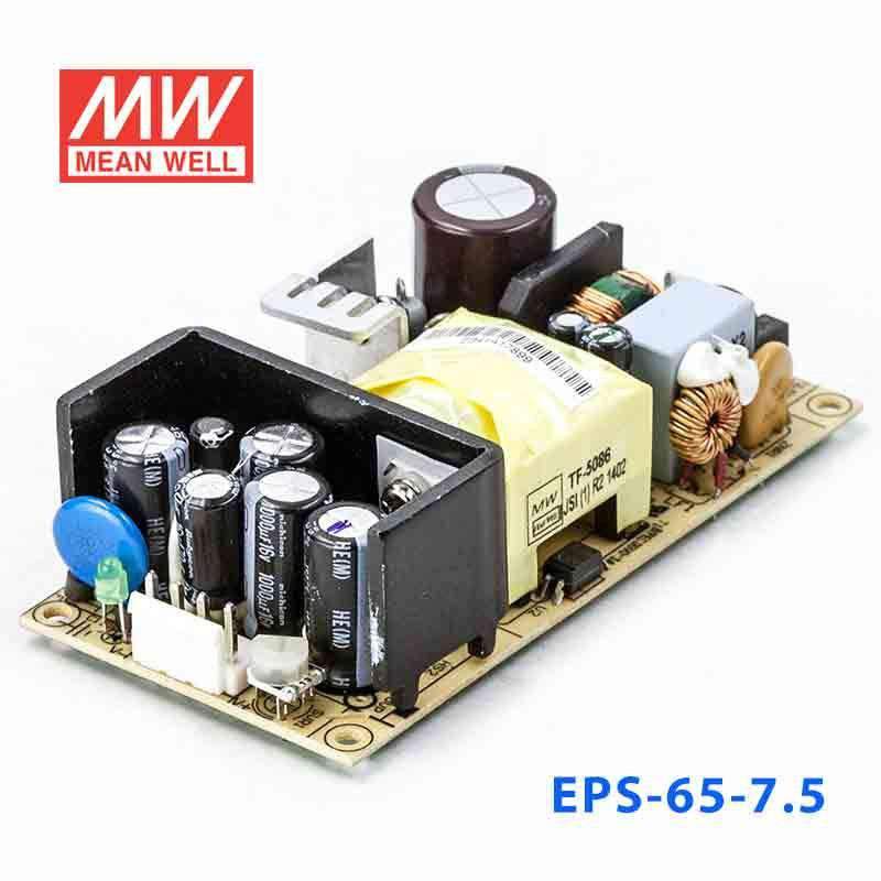 Mean Well EPS-65-7.5 Power Supply 60W 7.5V 8A - PHOTO 1