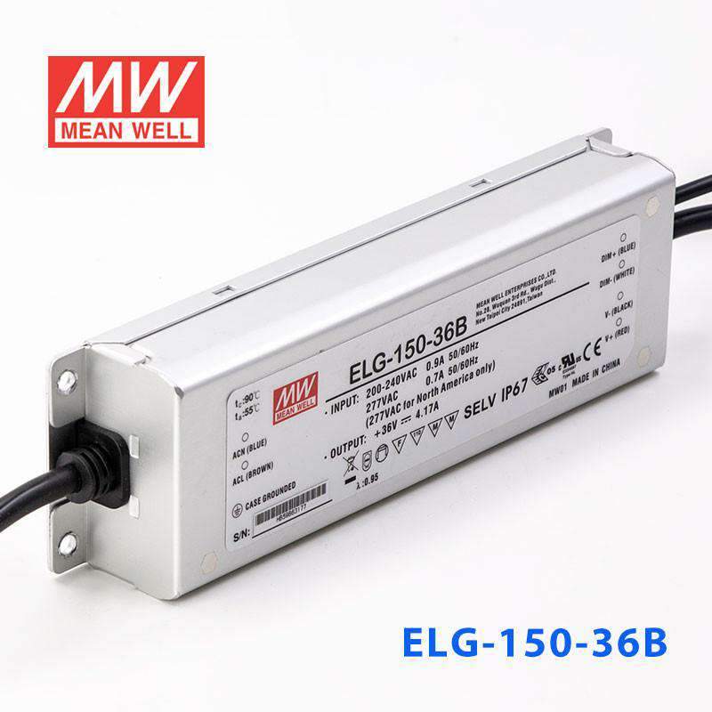 Mean Well ELG-150-36B Power Supply 150W 36V - Dimmable 4.17A - PHOTO 1