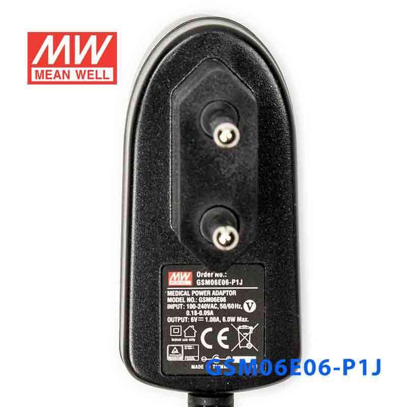 Mean Well GSM06E06-P1J Power Supply 06W 6V 1A - PHOTO 2