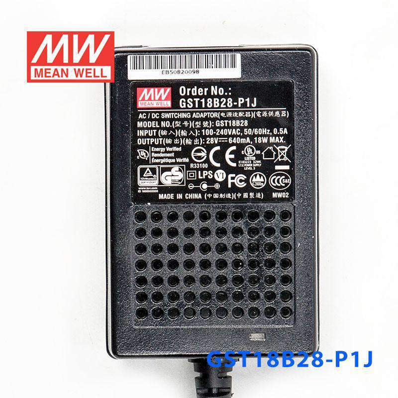 Mean Well GST18B28-P1JPower Supply 18W 28V 640mA - PHOTO 2
