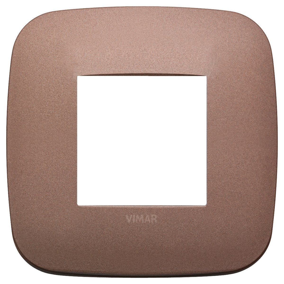 Vimar Arke Round Plate 2M Metal Matt Bronze