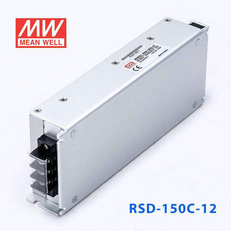 Mean Well RSD-150C-12 DC-DC Converter - 150W - 33.6~62.4V in 12V out 12.5A - PHOTO 1