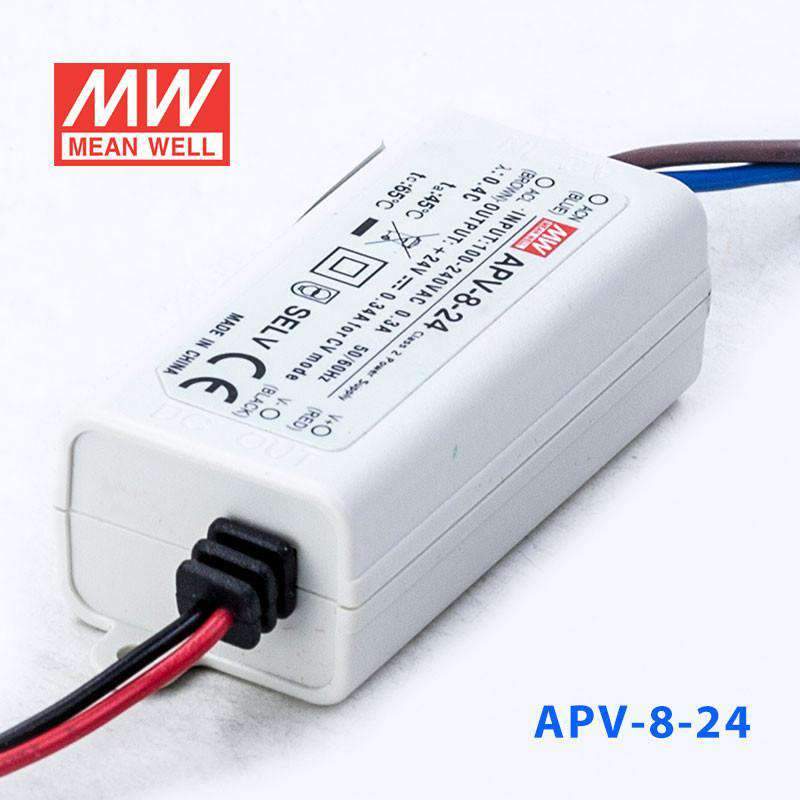 Mean Well APV-8-24 Power Supply 8W 24V 340mA - PHOTO 1
