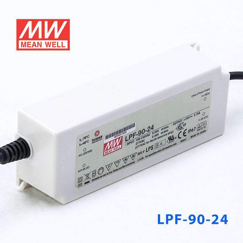Mean Well LPF-90-24 Power Supply 90W 24V 3.75A - PHOTO 1