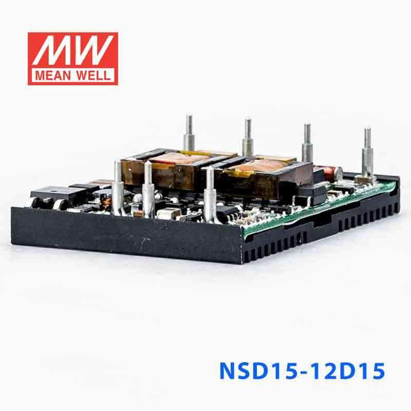 Mean Well NSD15-12D15 DC-DC Converter - 15W - 9.4~36V in ±15V out 500mA - PHOTO 3