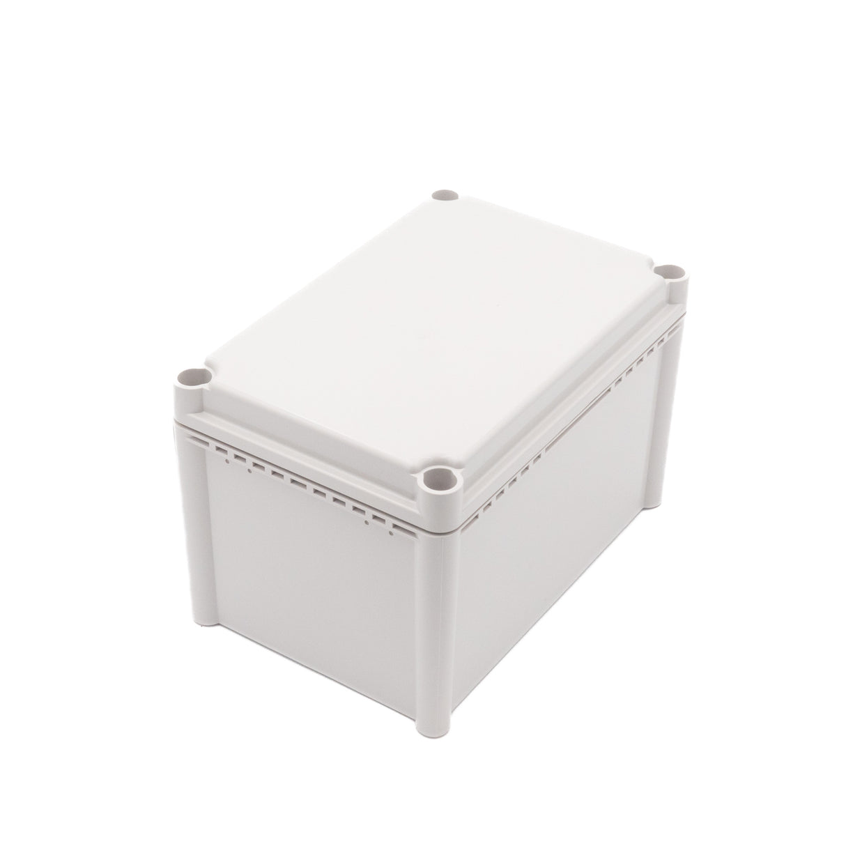 Boxco S-Series 190x280x180mm Plastic Enclosure, IP67, IK08, ABS, Grey Cover, Screw Type - PHOTO 1