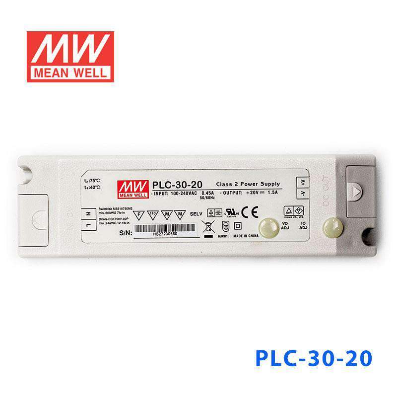 Mean Well PLC-30-20 Power Supply 30W 20V - PFC 1.5A - PHOTO 2