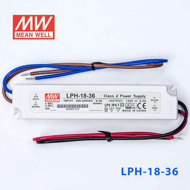 Mean Well LPH-18-36 Power Supply 18W 36V 500mA - PHOTO 2