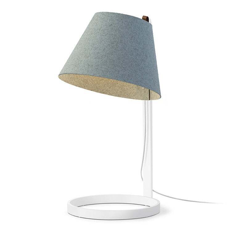 Pablo Table Lana Large Arctic Blue-Grey / White