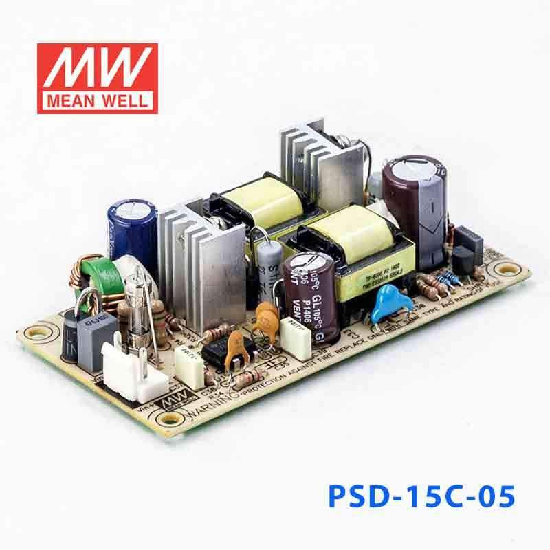 Mean Well PSD-15C-5 Switching Power Supply 15W 5V 3A - PHOTO 1