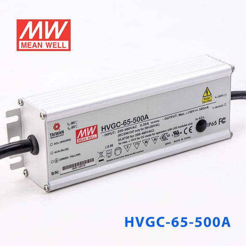 Mean Well HVGC-65-500A Power Supply 65W 500mA - Adjustable - PHOTO 1