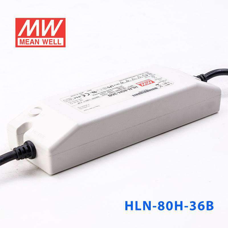 Mean Well HLN-80H-36B Power Supply 80W 36V - IP64, Dimmable 2.3A - PHOTO 3