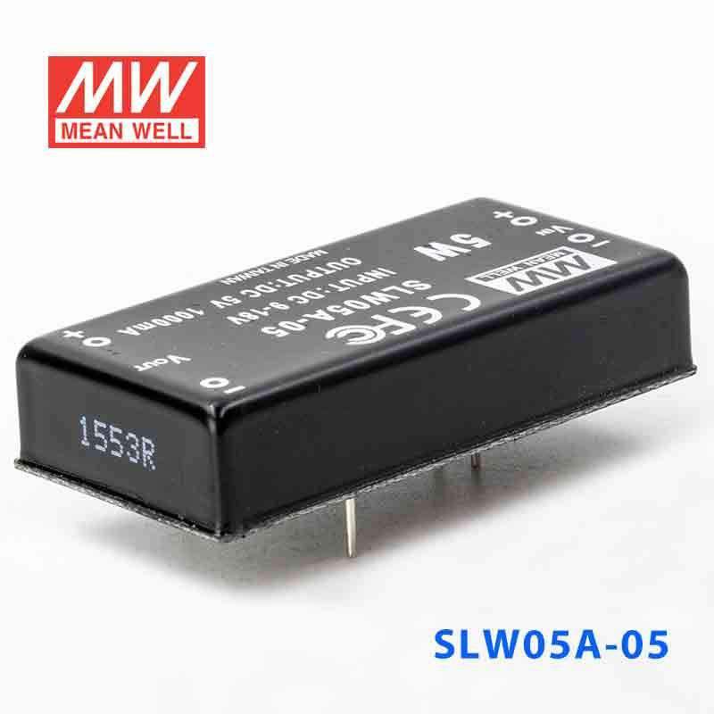 Mean Well SLW05A-05 DC-DC Converter - 5W - 9~18V in 5V out 1A - PHOTO 1