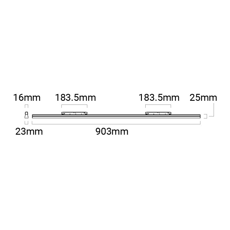 Archilight Strand 903 Black Tracklight Light 30W - PHOTO 2