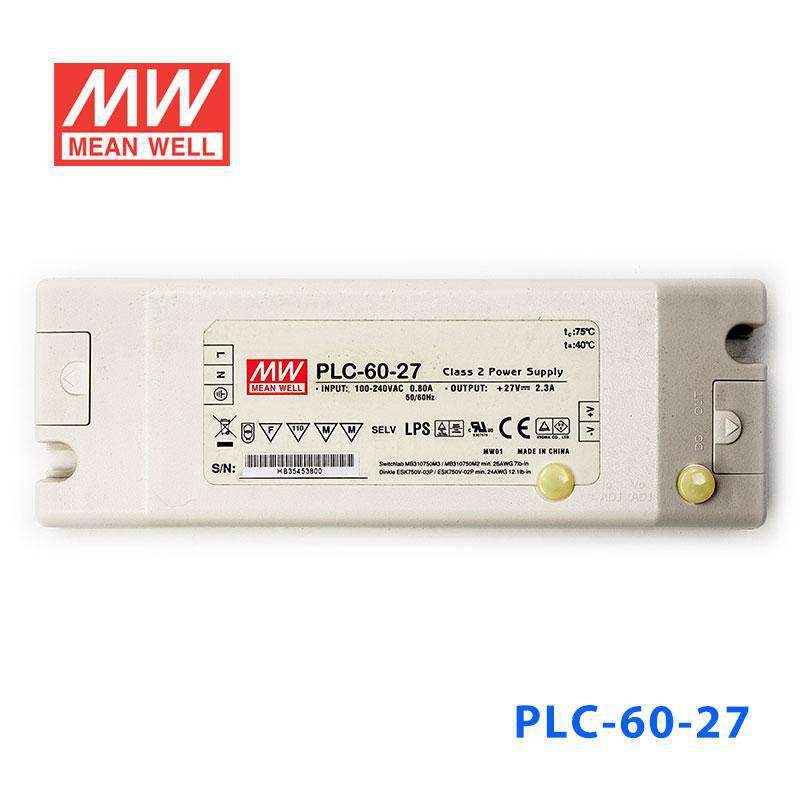 Mean Well PLC-60-27 Power Supply 60W 27V - PFC 2.3A - PHOTO 2