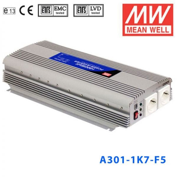 Mean Well A302-1K7-B2 Modified sine wave 1500W 110V - DC-AC Inverter