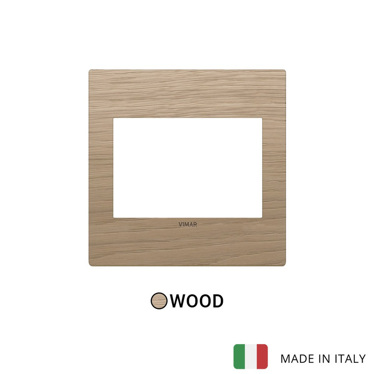 Vimar Eikon Exe Plate 3M Wood Oak