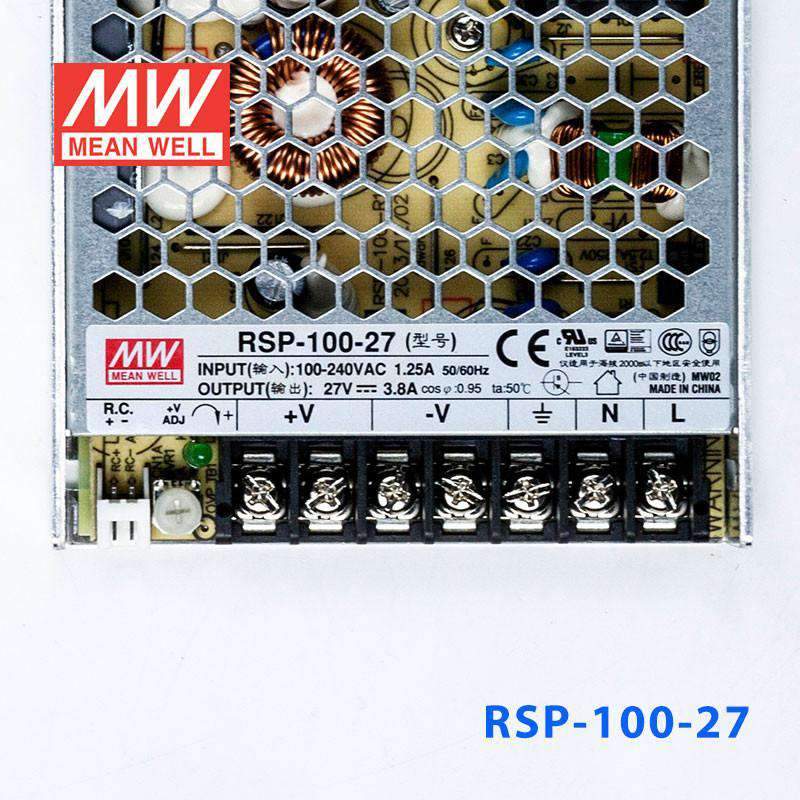 Mean Well RSP-100-27 Power Supply 100W 27V 3.8A - PHOTO 2