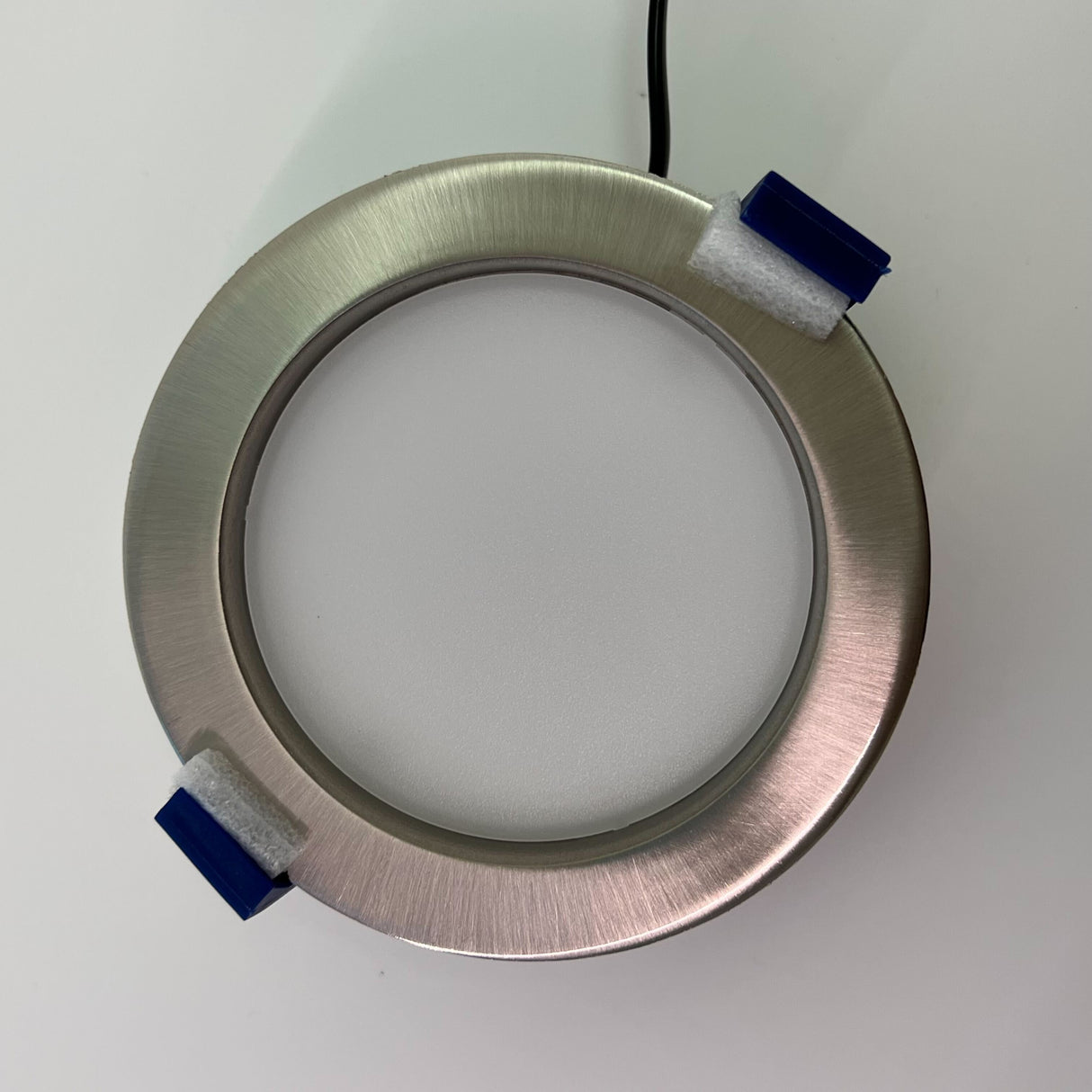 Energetic Clasp Recessed Downlight 11W 3K 90mm Cutout IP54 - Silver Trim - PHOTO 2