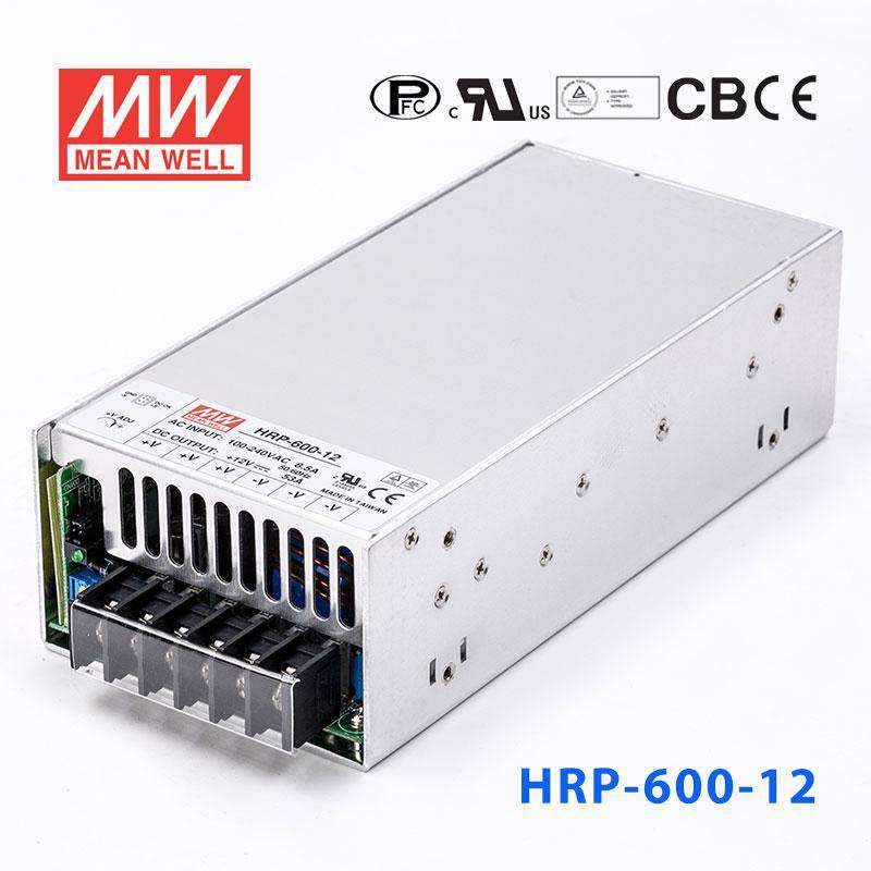Mean Well HRP-600-12 Power Supply 636W 12V 53A
