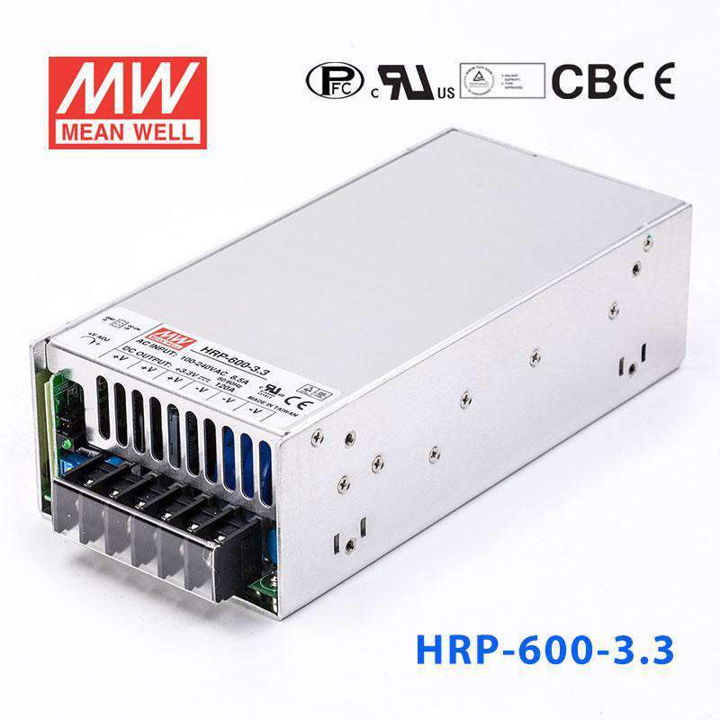Mean Well HRP-600-3.3 Power Supply 396W 3.3V