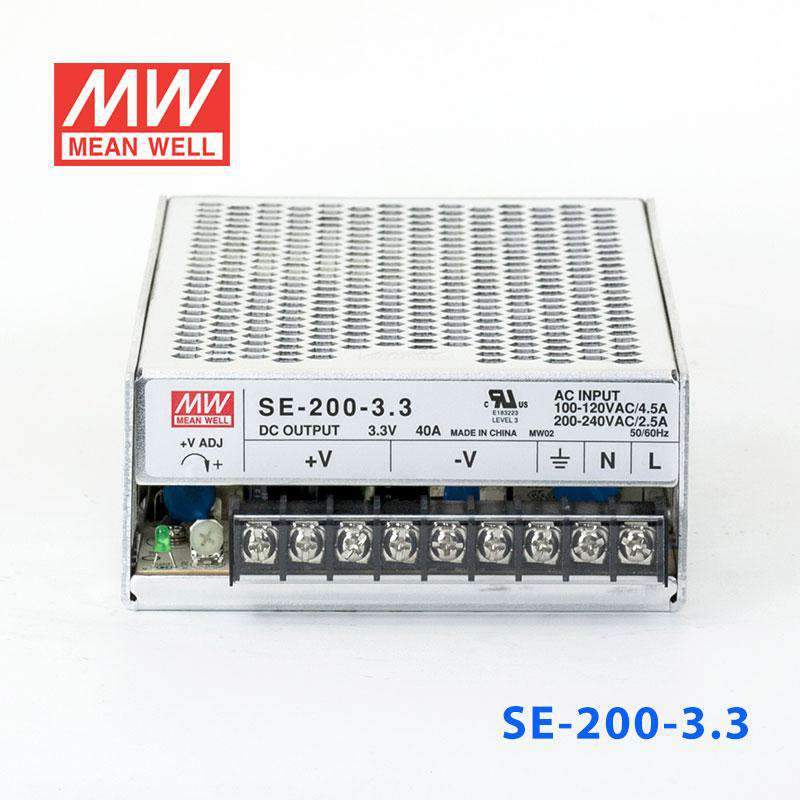 Mean Well SE-200-3.3 Power Supply 132W 3.3V - PHOTO 2