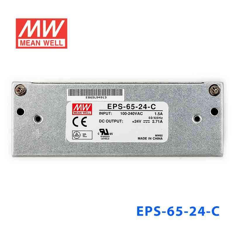 Mean Well EPS-65-24-C Power Supply 65W 24V 2.71A - PHOTO 2