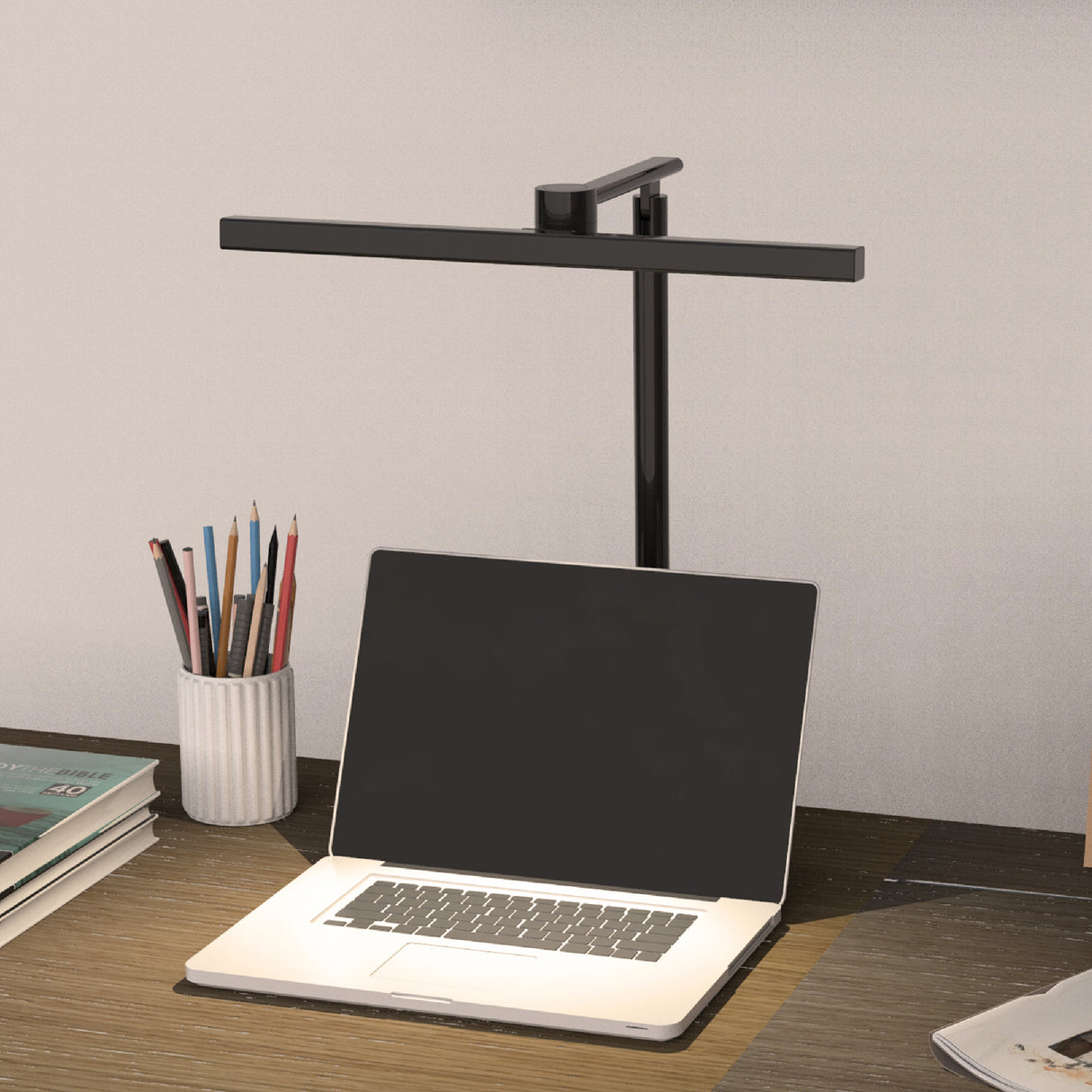 Archilight ArchDesk 40cm Clip-on Professional Desktop Lamp - Black - PHOTO 4