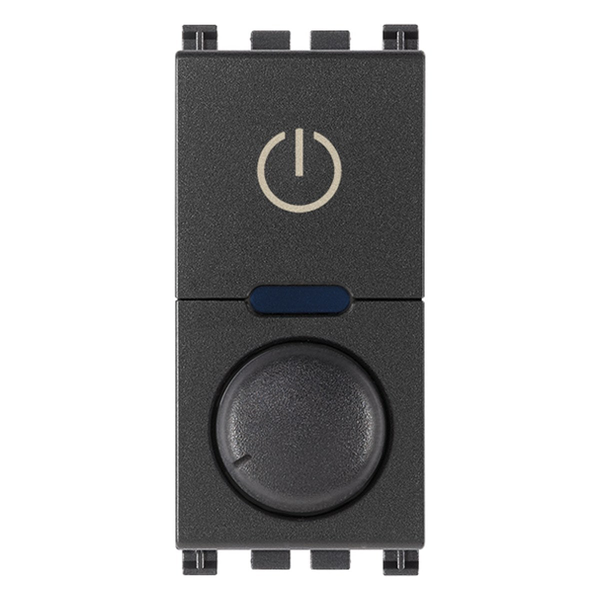 Vimar Arke Universal Master Rotary Dimmer 230V Grey