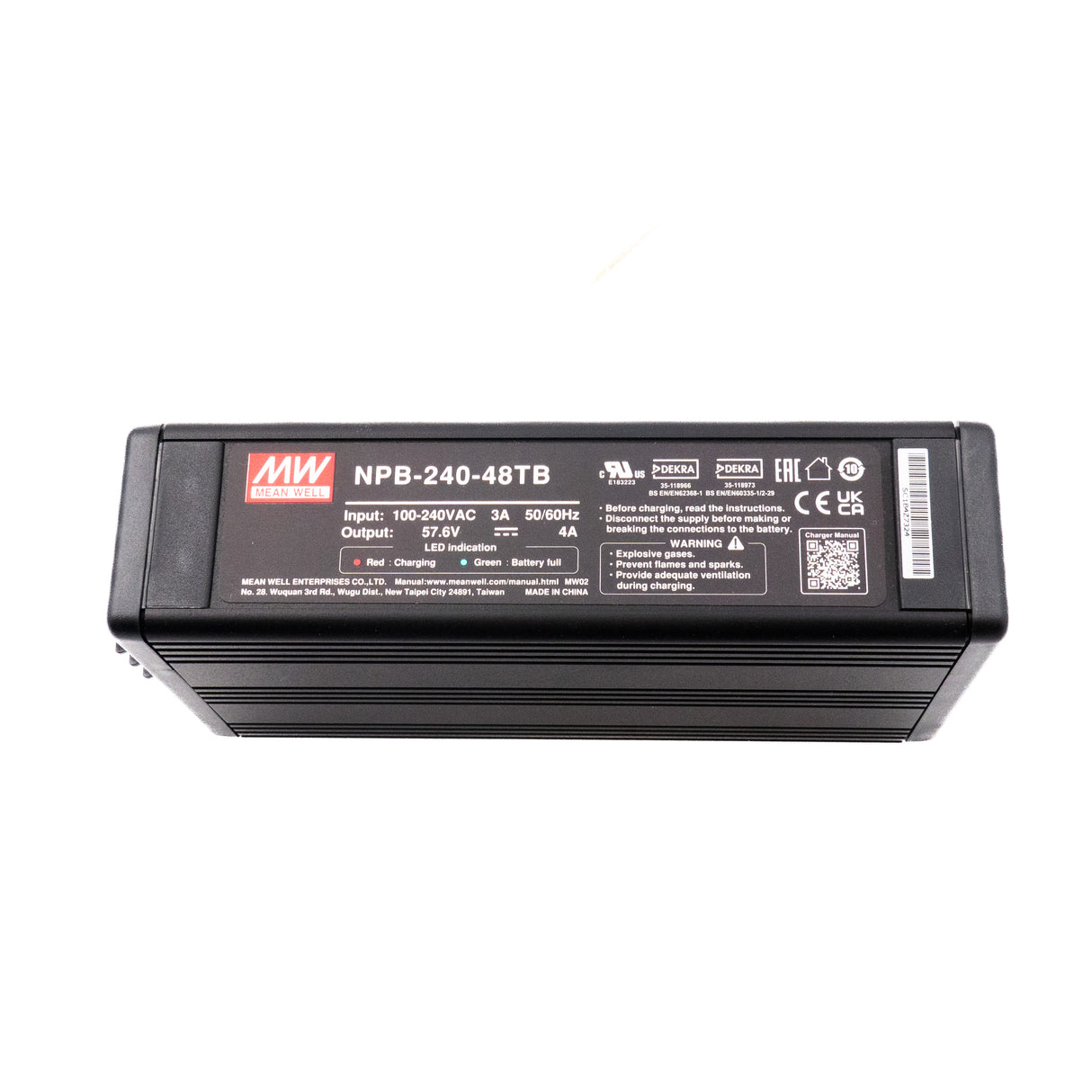 Mean Well NPB-240-12TB Battery Charger 240W 12V Terminal Block 13.5A - PHOTO 1