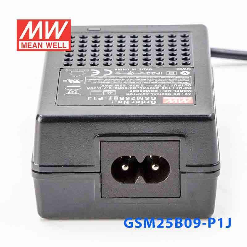 Mean Well GSM25B09-P1J Power Supply 25W 9V 2.77A - PHOTO 3