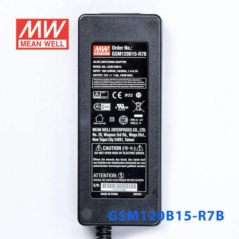 Mean Well GSM120B15-R7B Power Supply 105W 15V 7A - PHOTO 2