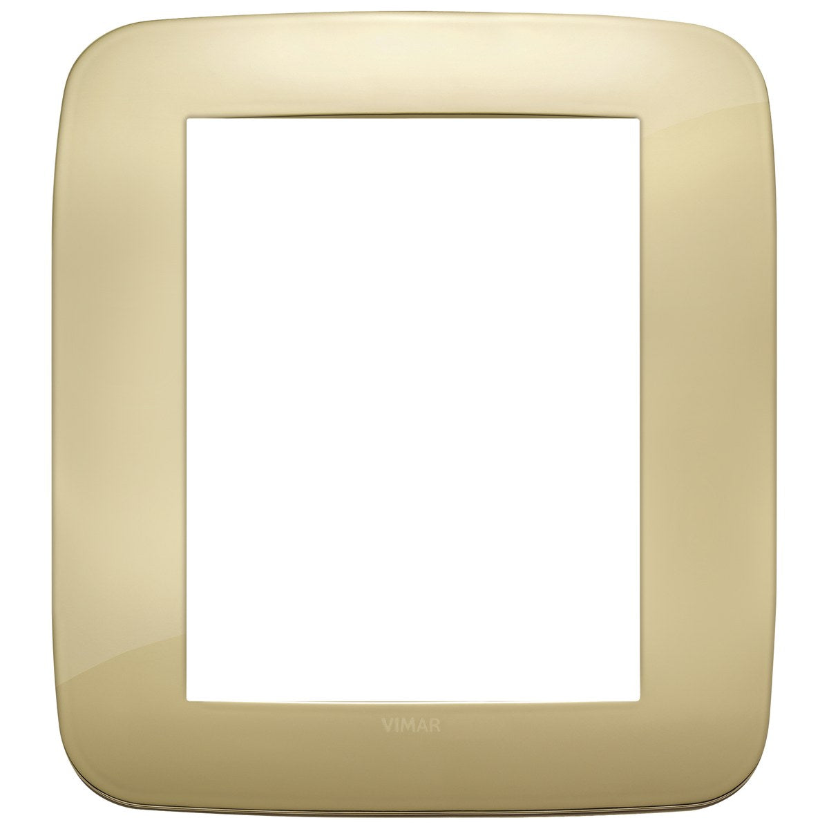 Vimar Arke Round Plate 8M Metal Gold