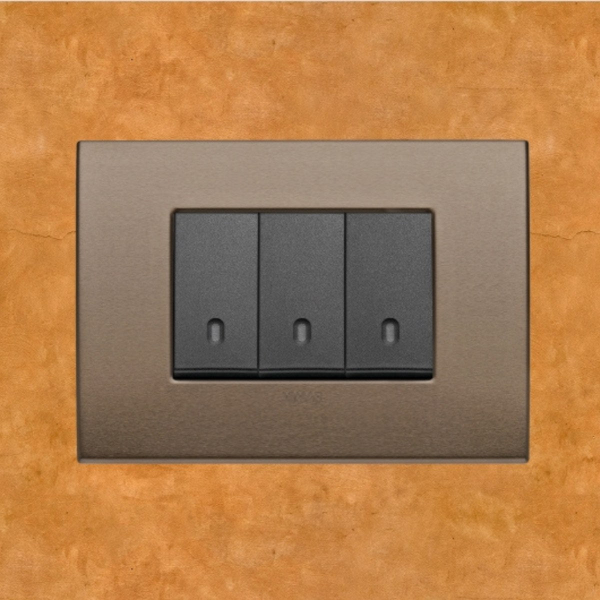 Vimar Arke Metal 3 Gang switch - Dark Bronze - 16A - PHOTO 17