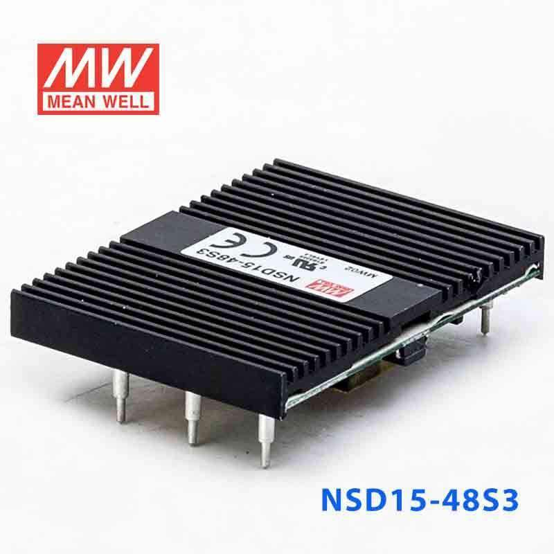 Mean Well NSD15-48S3 DC-DC Converter - 12.375W - 18~72V in 3.3V out 3.75A - PHOTO 1