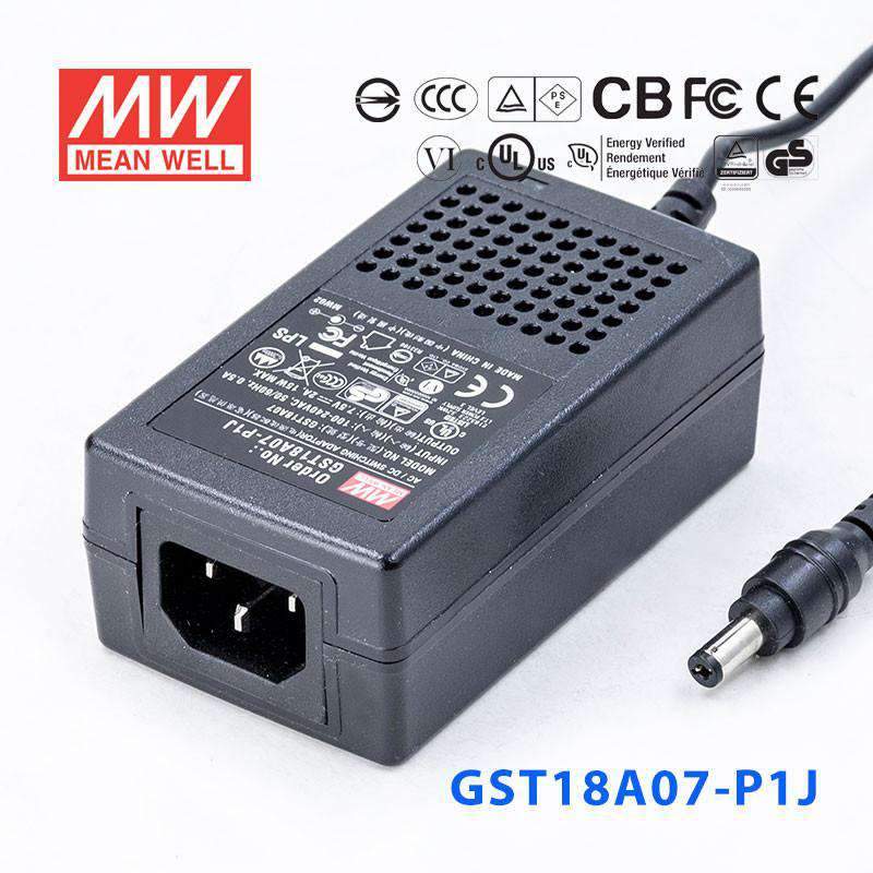 Mean Well GST18A07-P1J Power Supply 15W 7.5V 2A