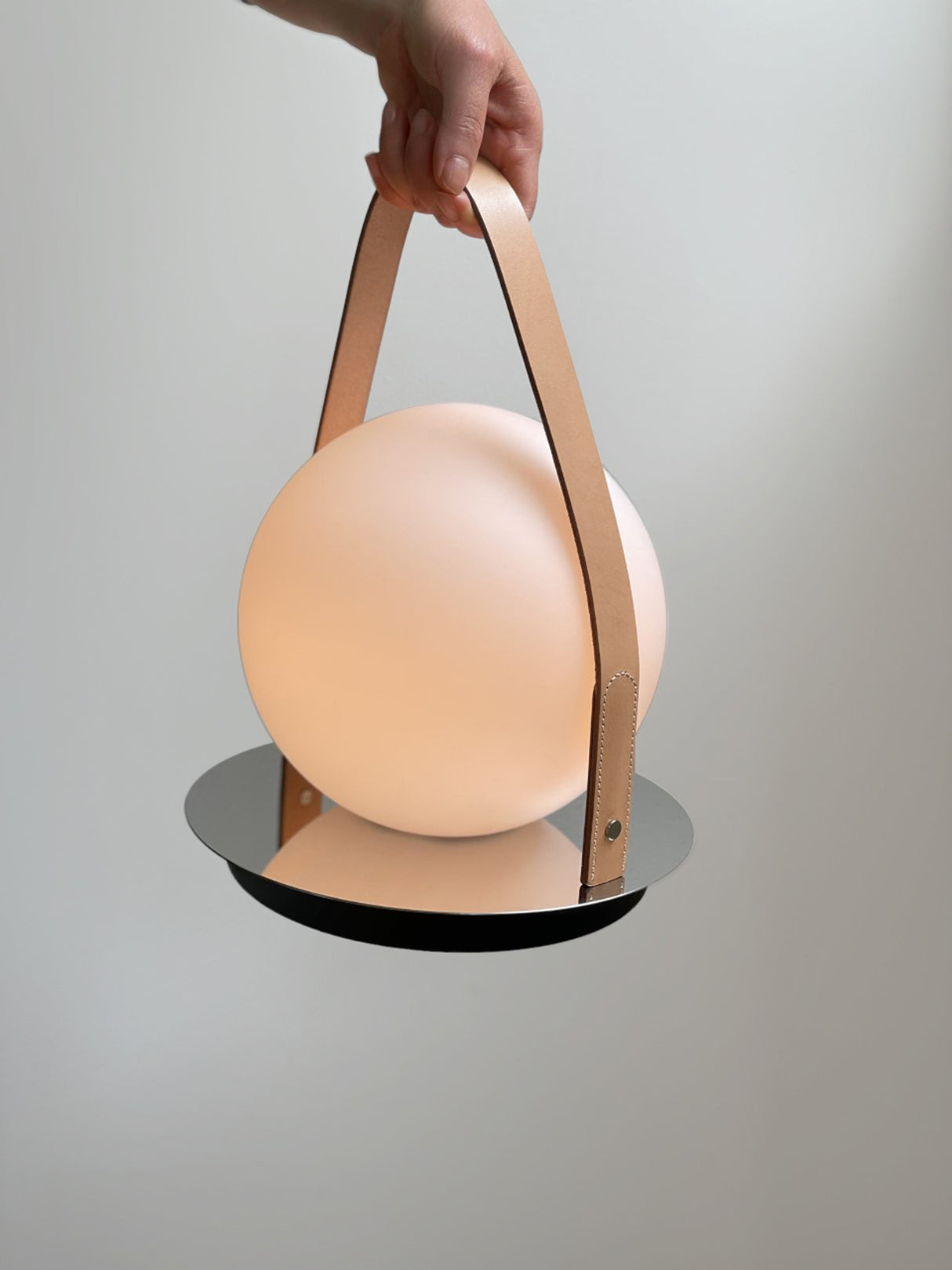 Pablo Table Bola Lantern Brass / Tan - PHOTO 19