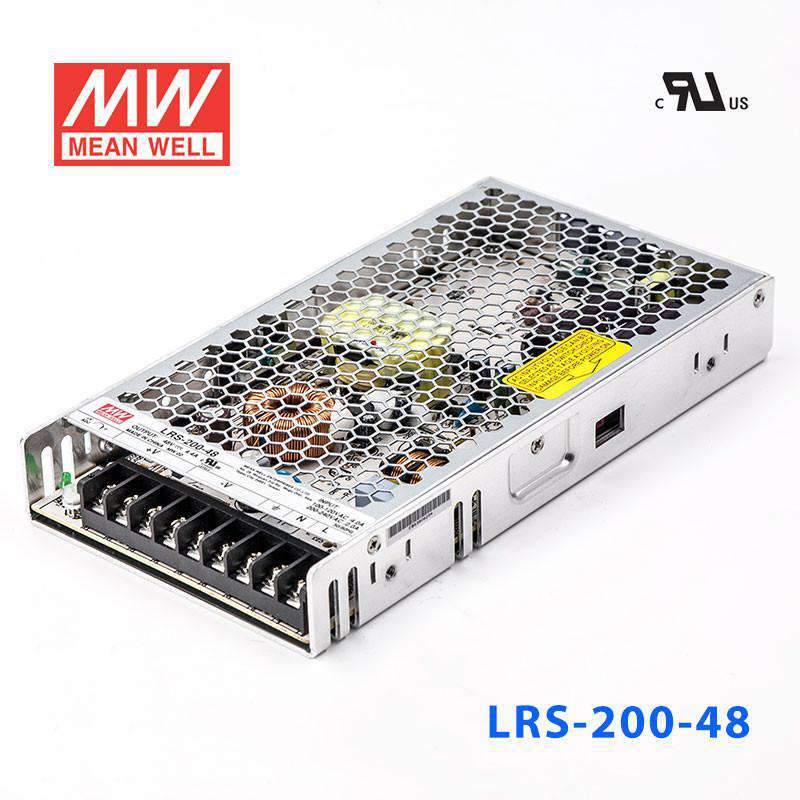 Mean Well LRS-200-48 Power Supply 200W 48V 4.4A