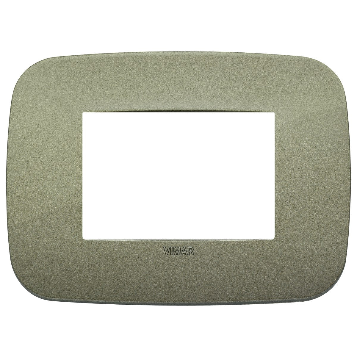 Vimar Arke Round Plate 3M Technopolymer Green