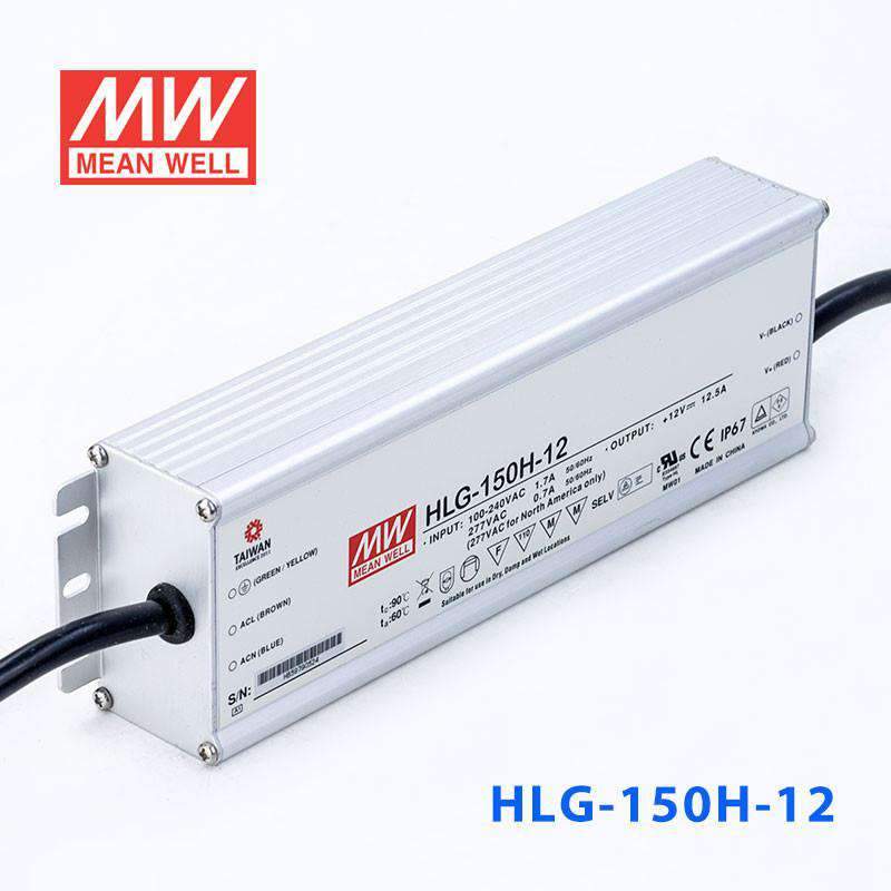 Mean Well HLG-150H-12 Power Supply 150W 12V 12.5A - PHOTO 1