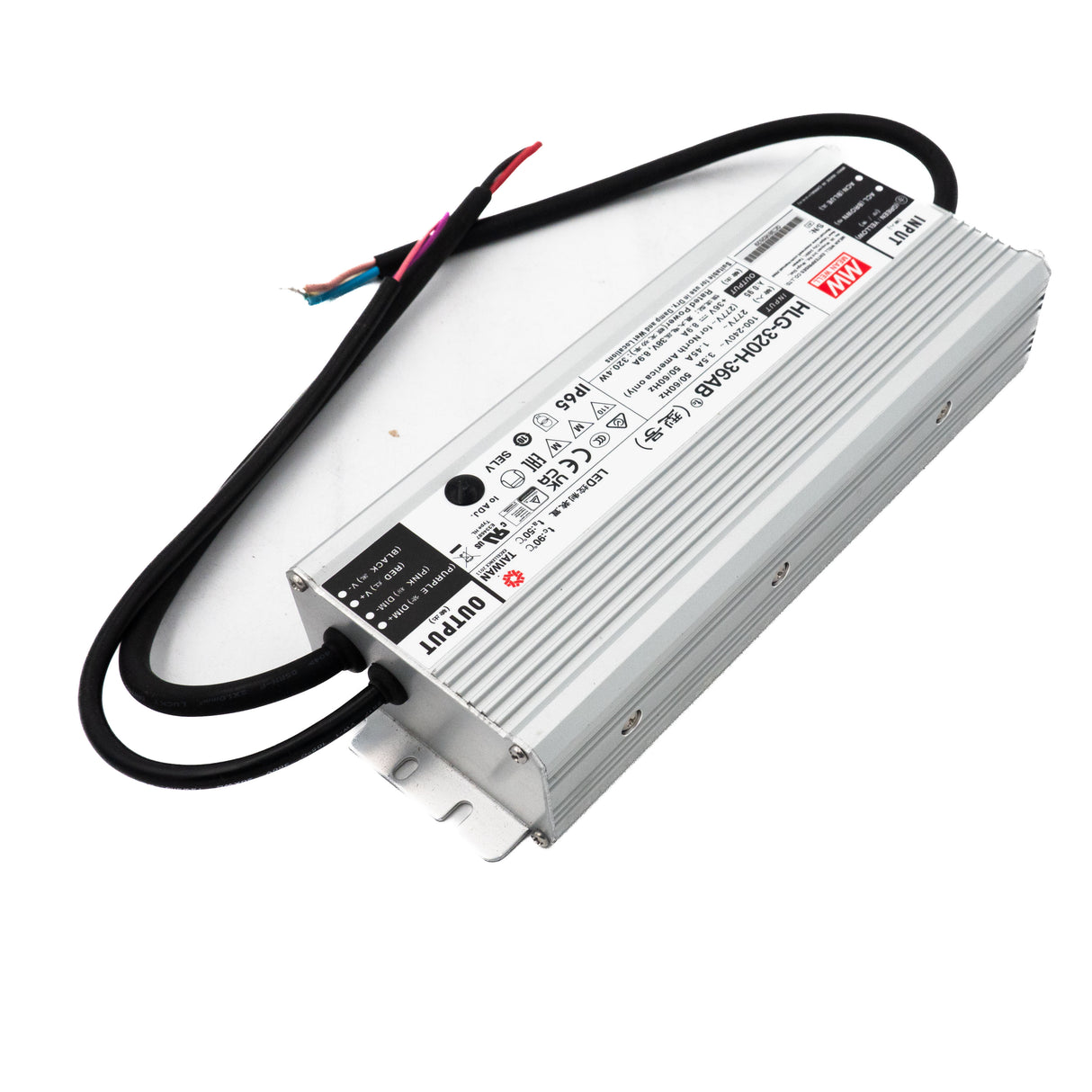 Mean Well HLG-320H-36AB Power Supply 320W 36V - Adjustable and Dimmable 8.9A - PHOTO 2