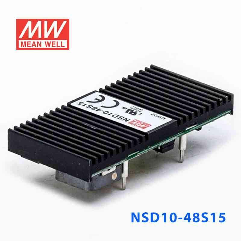 Mean Well NSD10-48S15 DC-DC Converter - 10.05W - 22~72V in 15V out 670mA - PHOTO 1