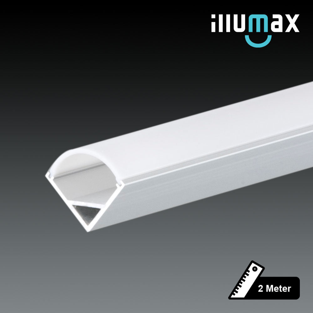 LED Extrusion EXCR01-B Linear Profile - Black