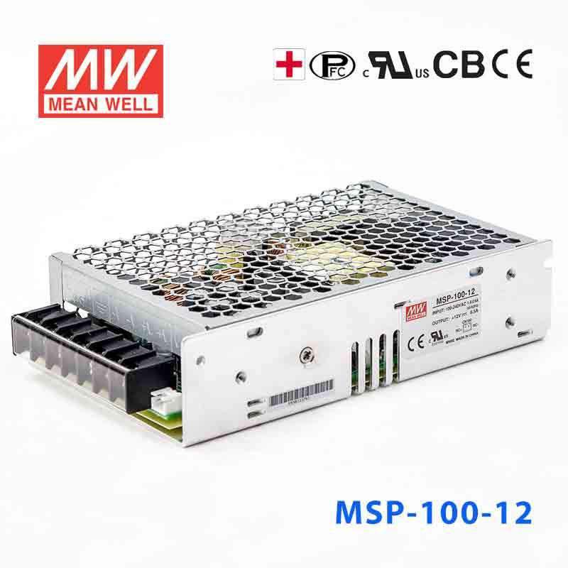 Mean Well MSP-100-12 Power Supply 102W 12V