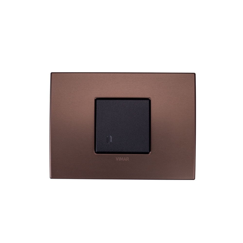Vimar Arke Metal 1 Gang Switch - Dark Bronze - 16A - PHOTO 3