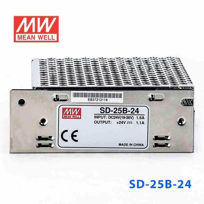 Mean Well SD-25B-24 DC-DC Converter - 25W - 19~36V in 24V out 1.1A - PHOTO 2