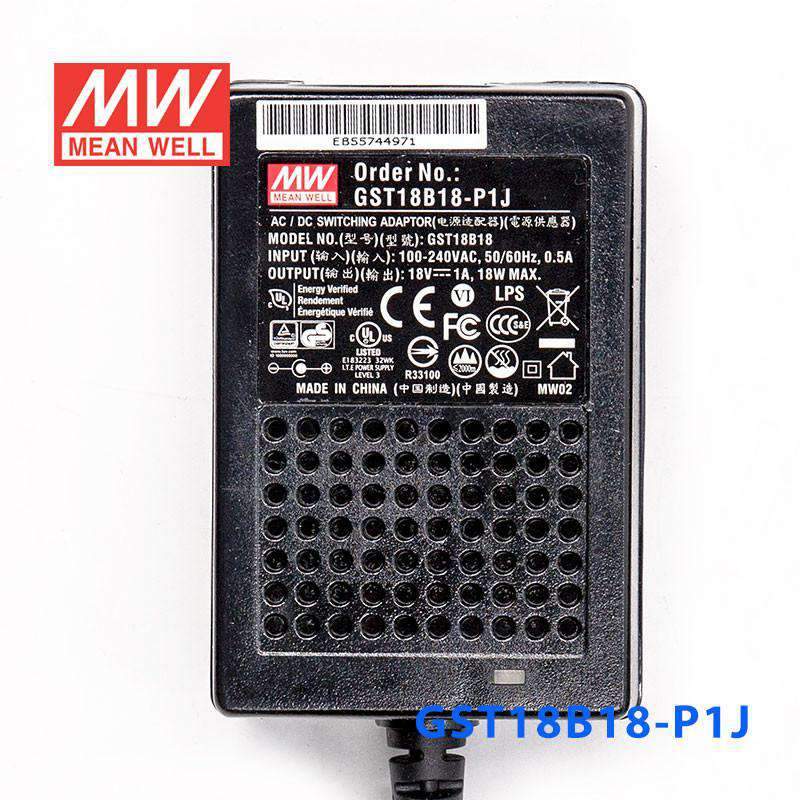 Mean Well GST18B18-P1J Power Supply 18W 18V 1A - PHOTO 2