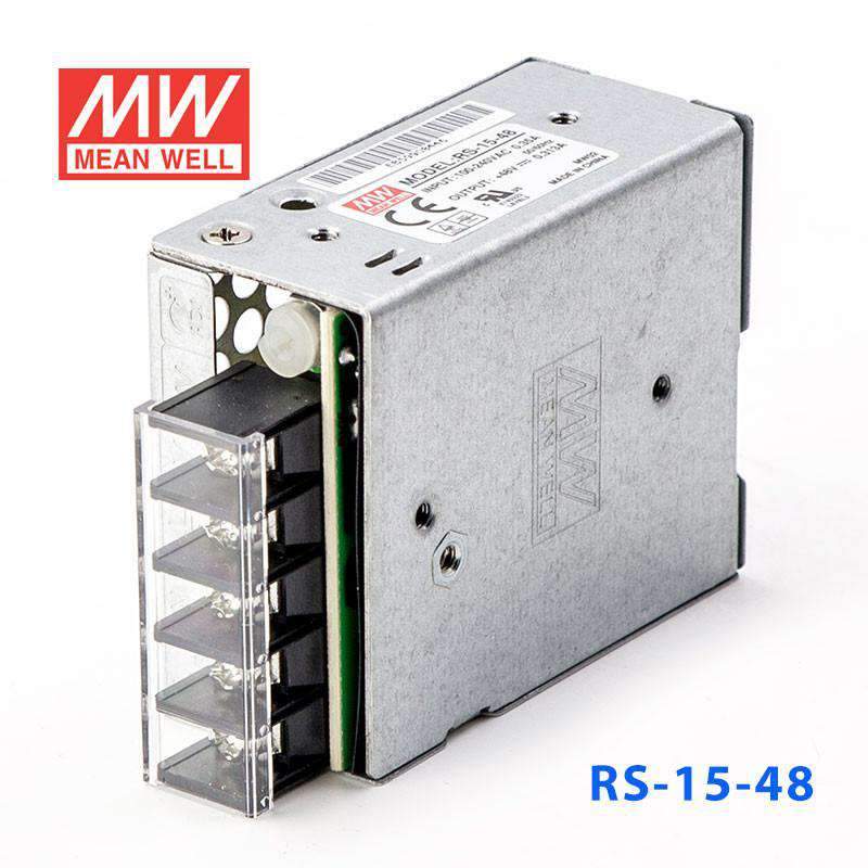 Mean Well RS-15-48 Power Supply 15W 48V 313mA - PHOTO 1